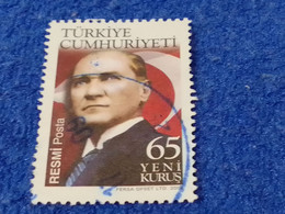 TÜRKEY--2000- 10  - 65 YK     DAMGALI - Used Stamps