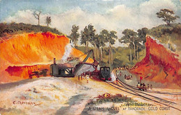 Ghana Gold Coast - A Steam Shovel Cheesman Mine Raphael Tuck - Ghana - Gold Coast