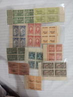 Travancore Lot MNH 44 Stamps - Travancore-Cochin