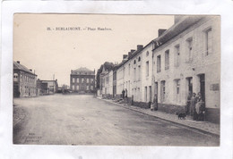 CPA :  14 X 9  -  BERLAIMONT.  -  Place  Mandron - Berlaimont