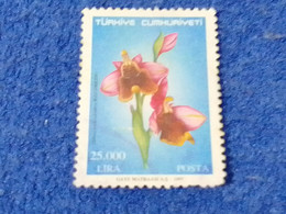 TÜRKEY--2000- 10  - 25 000TL  DAMGALI - Used Stamps