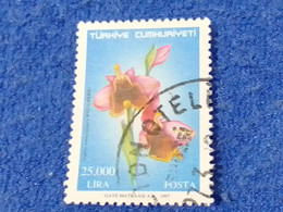 TÜRKEY--2000- 10  - 25 000TL  DAMGALI - Used Stamps