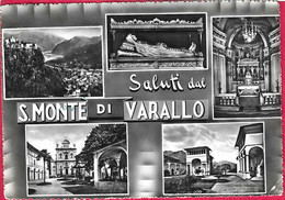 SALUTI DAL S. MONTE DI VARALLO - VIAGGIATA - Saluti Da.../ Gruss Aus...