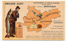 CPA - TARN-et-GARONNE - Publicitaire ÉMULSION SCOTT - Département Du Tarn Et Garonne - Altri & Non Classificati