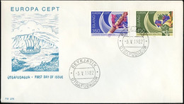 Islande - Island - Iceland FDC4 1982 Y&T N°531 à 532 - Michel N°578 à 579 - EUROPA - FDC