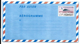 Entier Aérogramme Concorde 4,20F - VENTE DIRECTE X - Aerogrammi