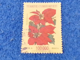 TÜRKEY--1990- 00  -   100 000L  DAMGALI - Used Stamps