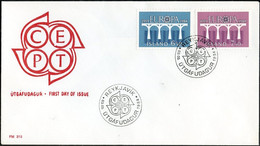 Islande - Island - Iceland FDC3 1984 Y&T N°567 à 568 - Michel N°614 à 615 - EUROPA - FDC