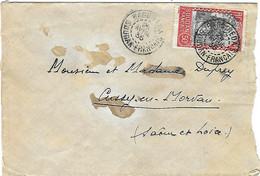 SOUDAN FRANCAIS - Yvert 72 Sur Lettre - Cad BAGUINEDA  29 Avril 1935 - Au Dos Cad BAMAKO 30 Avril 1935 - Covers & Documents