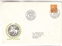 Finlande - Lettre De 1964 - Oblit Spéciale Turku Abo - - Lettres & Documents