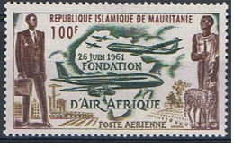 Mauritanie Mauritania - 1962 - PA 21 - Création D'air Afrique - MH - Mauritanie (1960-...)