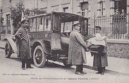 Delcampe - CP REPRO - Voiture-ambulance à Nancy - Busse & Reisebusse