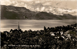 Chexbres Et Les Montagnes De La Savoie (651) * 12. 7. 1937 - Chexbres