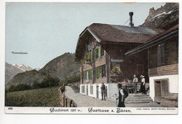 Delcampe - GADMEN Restaurant Gasthaus Z. Bären - Gadmen 