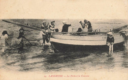 Langrune * La Pêche à La Crevette * Pêcheurs Bateau - Other & Unclassified