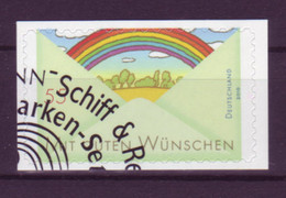 Bund 2849 SELBSTKLEBEND Folienblatt Mit Guten Wünschen Regenbogen 55 C ESST - Andere & Zonder Classificatie