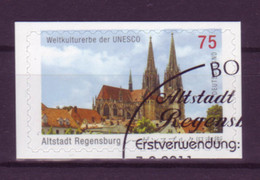 Bund 2850 SELBSTKLEBEND Folienblatt Dom St. Peter Regensburg 75 Cent ESST - Sonstige & Ohne Zuordnung