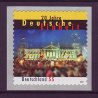 Bund 2822 SELBSTKLEBEND Aus Rolle 20 Jahre Deutsche Einheit 55 Cent Postfrisch - Other & Unclassified
