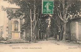 Cabannes * Avenue St Andiol , La Sainte * Villageois - Other & Unclassified