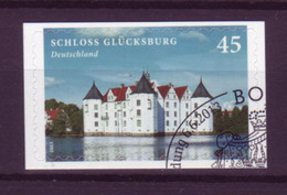 Bund 3016 SELBSTKLEBEND Folienblatt Schloss Glücksburg 45 Cent Gestempelt - Autres & Non Classés