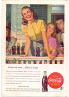 Pub Reclame - Coca Cola - Have A Coke - Knipsel Coupure Magazine 1947 - Affiches Publicitaires
