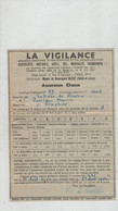 La Vigilance Querleux  La Diane De Crachier 1952 Clavel - Banca & Assicurazione