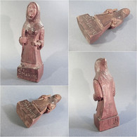 # STATUE St MARINE EN BOIS SCULPTE - Sculpture - Arte Religiosa