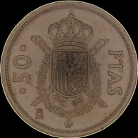 LaZooRo: Spain 50 Pesetas 1982 XF / UNC Correction - 50 Pesetas