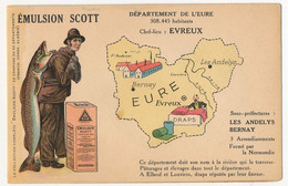 CPA - EURE - Publicitaire ÉMULSION SCOTT - Département De L' Eure - Sonstige & Ohne Zuordnung