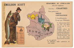 CPA - EURE-et-LOIR - Publicitaire ÉMULSION SCOTT - Département De L' Eure-et-Loir - Sonstige & Ohne Zuordnung