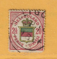 Timbre Heligoland N° 17 - Heligoland (1867-1890)