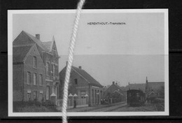 PHOTO HERENTHOUT  ANTWERPEN  STATION STATIE GARE REPRO - Herenthout