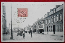 CPA 1906 Marcq-en-Barœul, Le Bourg - La Place (59 France) - Marcq En Baroeul