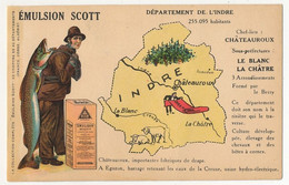 CPA - INDRE - Publicitaire ÉMULSION SCOTT - Département De L' Indre - Sonstige & Ohne Zuordnung