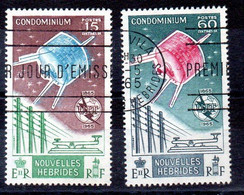 Nueva Hebrides Serie Nº Yvert 211/12 O ASTROFILATELIA  (ASTROPHILATELY) - Used Stamps