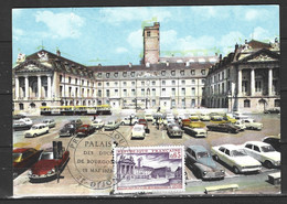 FRANCE. N°1757 De 1973 Sur Carte Maximum. Palais Des Ducs-de-Bourgogne à Dijon. - Châteaux