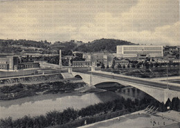 CARTOLINA  ROMA,LAZIO,FORO ITALICO-PONTE DUCA D'AOSTA-STORIA,MEMORIA,CULTURA,RELIGIONE,BELLA ITALIA,NON VIAGGIATA - Bridges