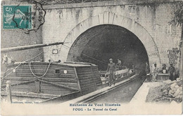 54   Foug -   Environs De Toul -  Le  Tunnel Du Canal  -  Peniche - Foug