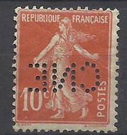 France  N° 135  Perforé CNE   Neuf ( * ) B/TB    Voir Scans    Soldes ! ! ! - Ungebraucht