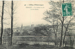 L'OISE Pittoresque-ERAGNY-le Clocher Vu De La Rive Droite - Eragny