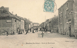 Biesles * 1907 * Route De Bourbonne * Enfants Villageois - Otros & Sin Clasificación