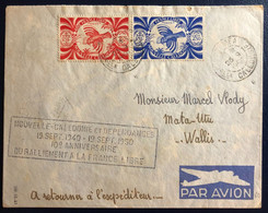 Nouvelle-Calédonie Divers Sur Enveloppe TAD NOUMEA 23.9.1950 - Griffe Ralliement à La France Libre - (B4543) - Storia Postale