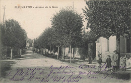 Pleumartin * Avenue De La Gare * Villageois - Pleumartin