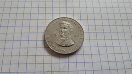 USA SHELL'S MR. PRESIDENT COIN GAME FRANKLIN PIERCE 14TH PRESIDENT 1853-1857 ALU 26MM FRANKLIN MINT WAWA PENNSYLVANIA - Professionali/Di Società