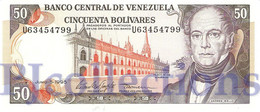 VENEZUELA 50 BOLIVARES 1995 PICK 65e UNC - Venezuela