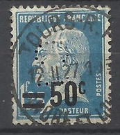 France  N° 222  Perforé  CI      Oblitéré   B/TB    Voir Scans    Soldes ! ! ! - Unused Stamps