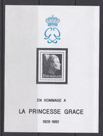 Monaco 1982 BL 24 **  Princesse Grace - Blocs