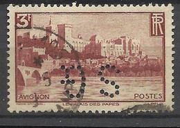 France  N° 391  Perforé  SG        Oblitéré   B/TB    Voir Scans    Soldes ! ! ! - Used Stamps