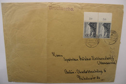 1940 Drucksache Deutsches Dt Reich Cover Bord De Feuille Mi 731 - Cartas & Documentos