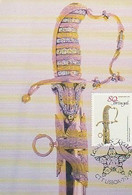 Portugal & Maximum Card, Royal Treasures, Cutting Saber, Belonging To D.Miguel, Ajuda National Palace, Lisbon 1992 (8) - Musées